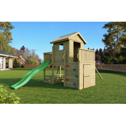 Multifort leget�rn trykimpr�gneret med gr�n rutsjebane