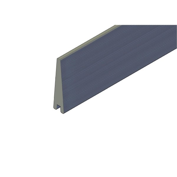 Slvklasse: FT systemhegn dobbeltklink profil inkl. systemstolper i tr og tilbehr