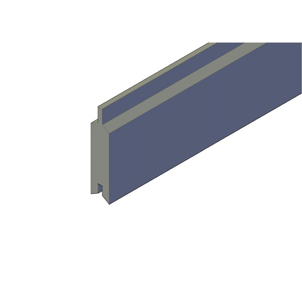 Tr/tr: FT systemhegn skyggefugeprofil inkl. systemstolper i tr og tilbehr