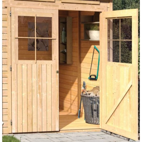 Galten model 4 havehus i ubehandlet tr p 5,1m2