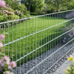 Viby 2D panelhegn 250x95 cm  galvaniseret og ekstremt holdbart