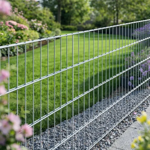 Viby 2D panelhegn 250x95 cm  galvaniseret og ekstremt holdbart