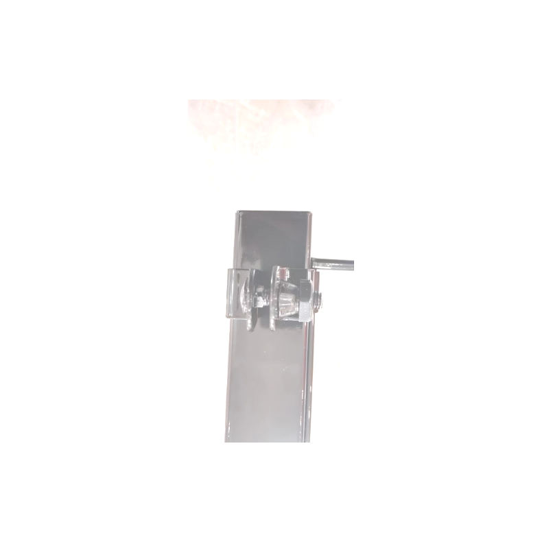 Stolpe 60x40x1650mm galvaniseret til 2D panelhegn model "Viby" inkl. beslag (slges kun med hegn)