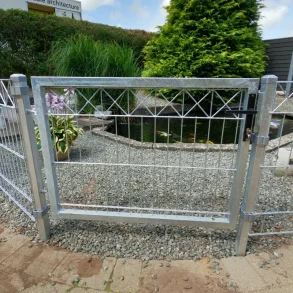 Lge til galvaniseret panelhegn med 