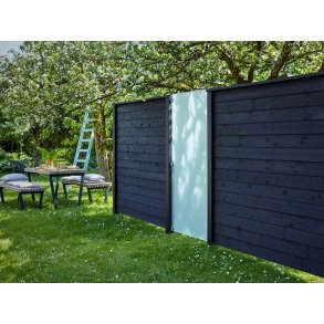 Glashegn Frosted inkl. 6 glasbeslag 90x180cm (BxH)