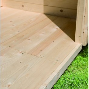 Gulvpakke til redskabsskur 238x213cm (BxD) (kan kun bestilles sammen med et redskabsskur)