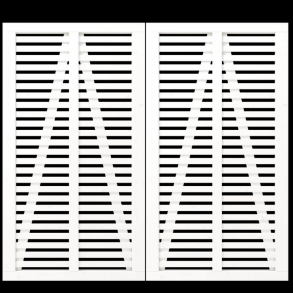 Harmoni dobbeltl�ge i hvid 200x180cm (BxH)