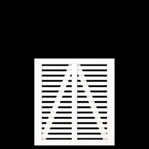 Harmoni enkeltl�ge i hvid 100x107cm (BxH)