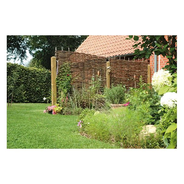 Hassel flethegn kraftig i ubehandlet model "Hadsten" 180x90cm (BxH)