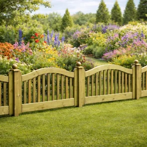 Norderney forhavehegn i trykimpr�gneret tr� 180x95/90cm (BxH)