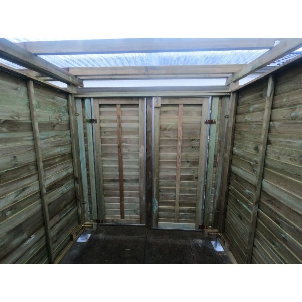 Bronzeklasse: Jmkiil redskabsskur model Stockholm 4,33m2 + 4,33m2 udhng