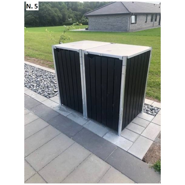 Bravo skraldespandsskjulere