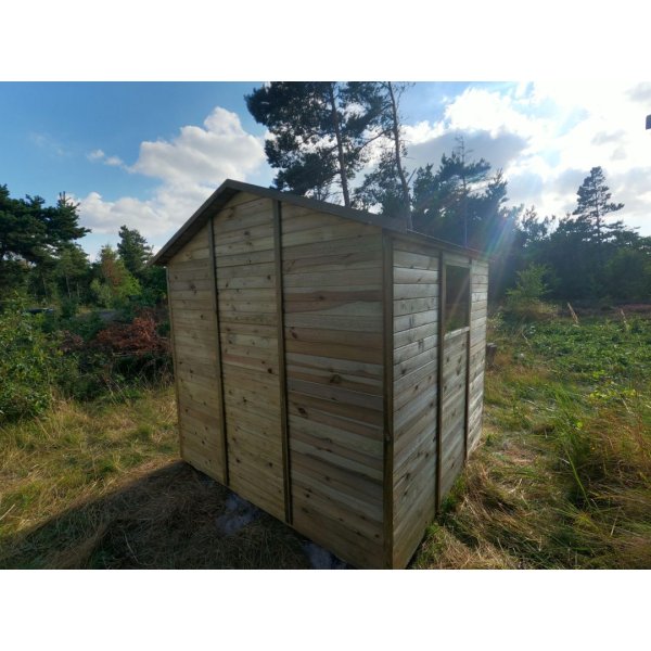 Udstillingsmodel kun til afhentning: Redskabsskur 4,7m2 i elementer model Hjemsted budget