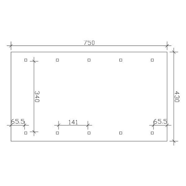 Platinklasse: Hjemsted XL enkeltcarport med saddeltag og redskabsrum model "Lisa" 430x750cm (BxL)
