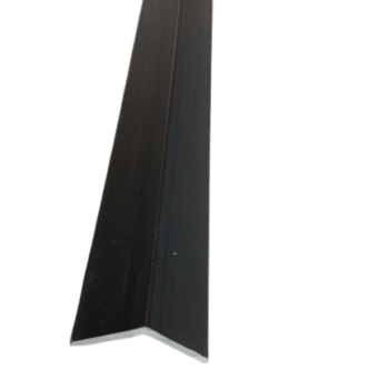 Lefkas hjrneliste i mrk antracit 50x50x2900mm