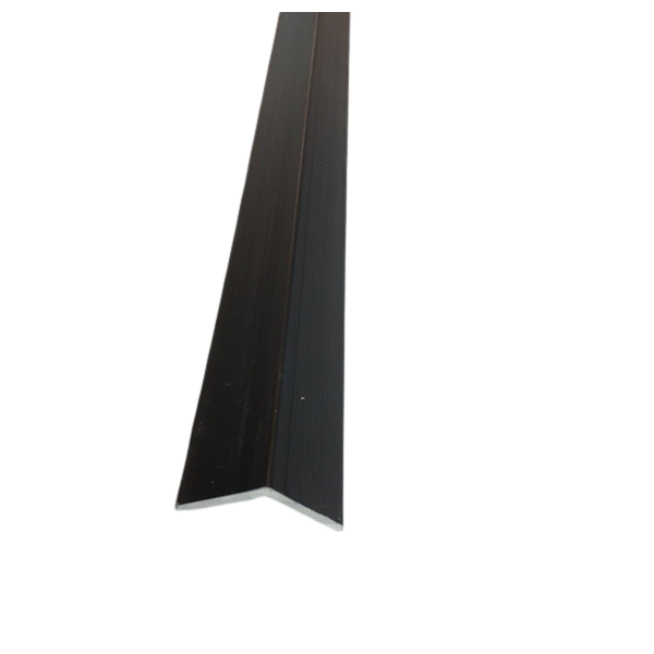 Lefkas hjrneliste i mrk antracit 50x50x2900mm