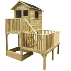 Legehus Holger p stolper  et komplet legeunivers til haven