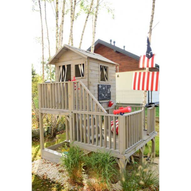 Legehus Holger p stolper  et komplet legeunivers til haven