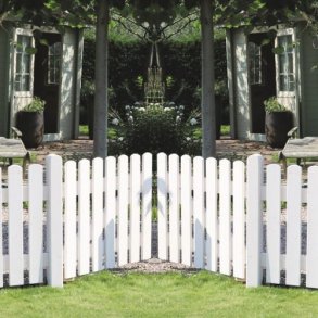 Skagen stakit dobbeltlge i grundmalet gr/hvid model 