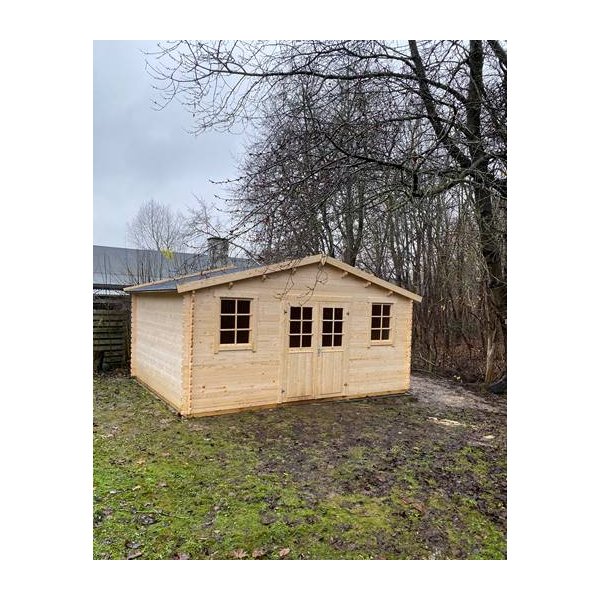 Ubby 300 redskabsskur / havehus i ubehandlet p 13,9m2