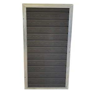 K2 komposit enkeltl�ge ex. stolper 100cm i bredden x den valgte h�jde