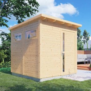 Kassel 2 redskabsskur i ubehandlet p 5,1m2