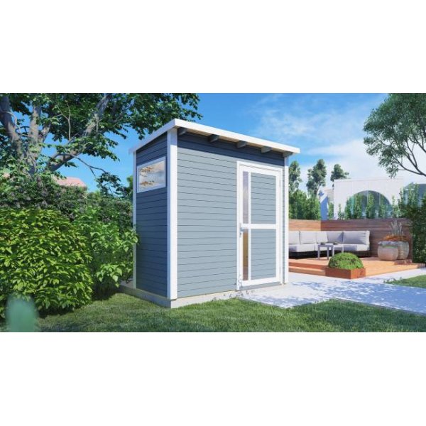 Kassel 1 redskabsskur i gr p 2,7m2