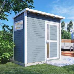 Kassel 1 redskabsskur i gr p 2,7m2