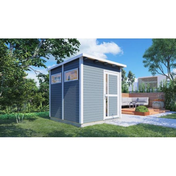 Kassel 2 redskabsskur i gr p 5,1m2