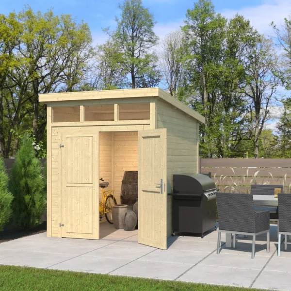 Kastrup havehus med dobbeltdr og topvinduer