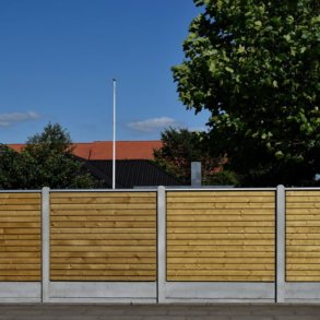 Klinkehegn i trykimprgneret gran 189x90cm (120cm over jord)