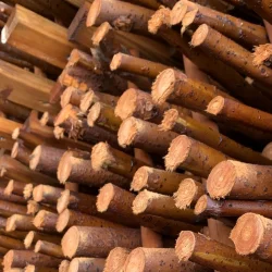 Vojens pileflethegn 120x100 cm  naturligt, kraftigt og holdbart - Guld klasse