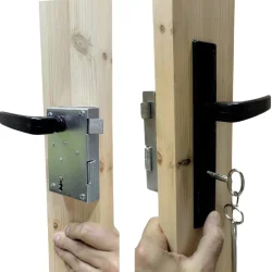 Redskabsskur i elementer &#150; model Br&uuml;gge 6,3 m&sup2; - Slvklasse