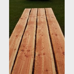 Kalmarbr�t i l�rketr� 2,5x15/25x250cm - model Ikast