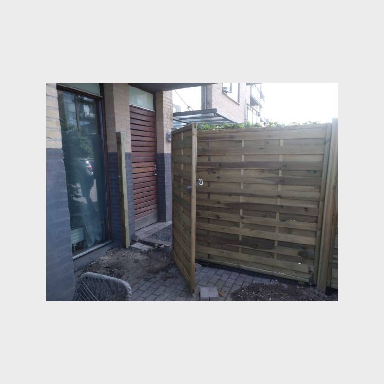 Lamellge lige 100x180cm (BxH)