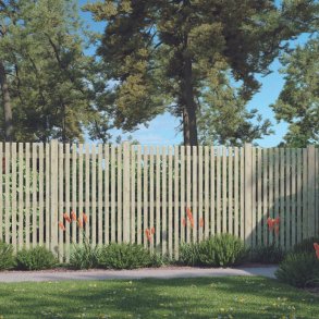 Latten hegn i l�rk 90x180cm (BxH)