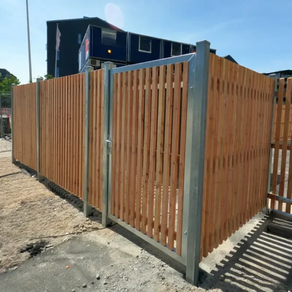 Latten enkeltlge med stlramme inkl. stolper 97x180cm (BxH)