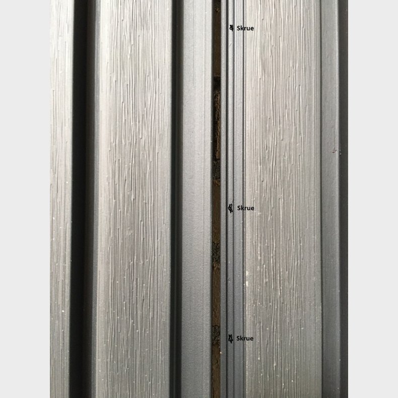 Kompositbekldning 26x219x2900mm Lefkas eksklusive vgpaneler til facader