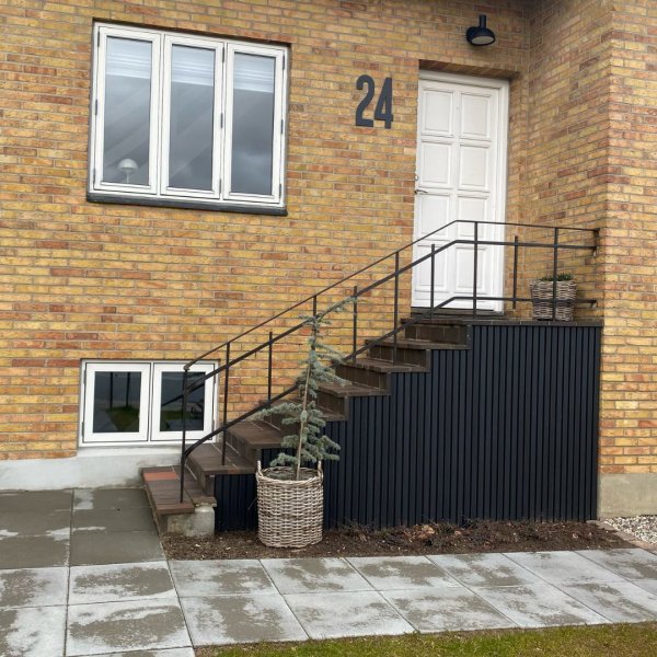 Kompositbekldning 26x219x2900 mm  Lefkas eksklusive facadepaneler