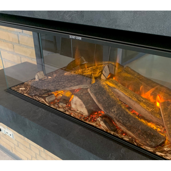 La Nordica Lumen 870 Elektrisk Vghngt Pejs  Antracit Ramme