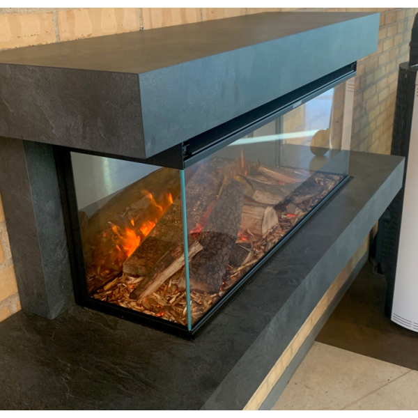 La Nordica Lumen 870 Elektrisk Vghngt Pejs  Antracit Ramme