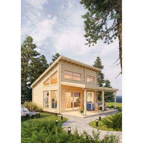 Malm anneks / fritidshus p 28m2 + 11,8m2 hems