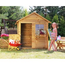 Legehus Mathias  klassisk og charmerende legehus i FSC-certificeret tr - Slvklasse 1,41m2