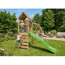 MaxPlay 2.2 leget�rn med to gynges�der, rutsjebane og klatrev�g