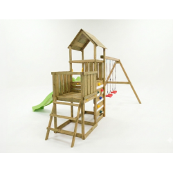 MaxPlay 3.2 leget�rn med to gynges�der, rutsjebane og klatrev�g