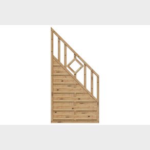 Mayor hegn skr�fag i l�rk 90x180/90cm (BxH)