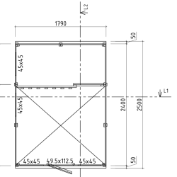 Mia legehus med hems og kvist &#150; et legehus i to etager til leg og fantasi