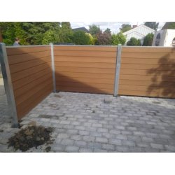 Milano premium kompositbrdder i brun