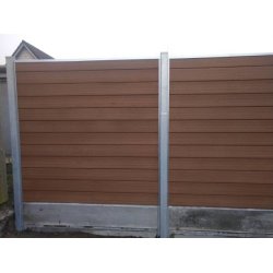 Milano premium kompositbrdder i brun