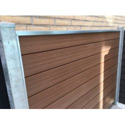 Milano premium kompositbrdder i brun